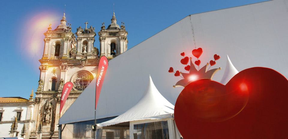 Veteranos do Ginásio marcam presença na Tenda do Carnaval de Alcobaça de 2014